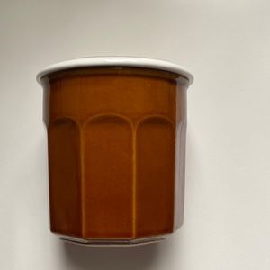 Vintage Gailstyn Sutton Apricot ceramic jam jar